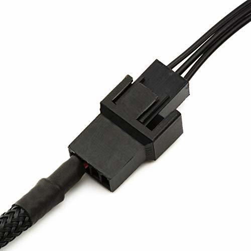 Crj Cable Adaptador Corriente Para Ventilador Pc 3 Pin 4 12