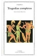 Libro Tragedias Completas De Esquilo