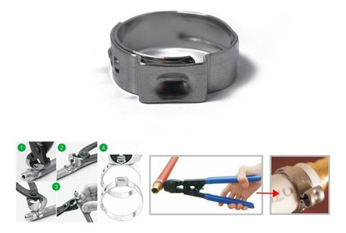 Abrazaderas De Manguera Hidráulica De Tubo O-clips