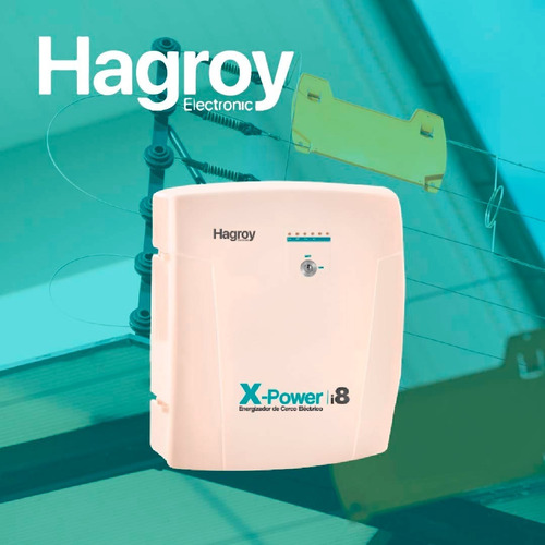 Imagen 2 de 2 de Electrificador Para Cerca Eléctrica Hagroy I8 Cerco 1500m