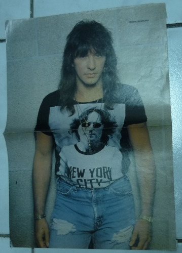 Poster Original  Richie Sambora  -   Bon Jovi 