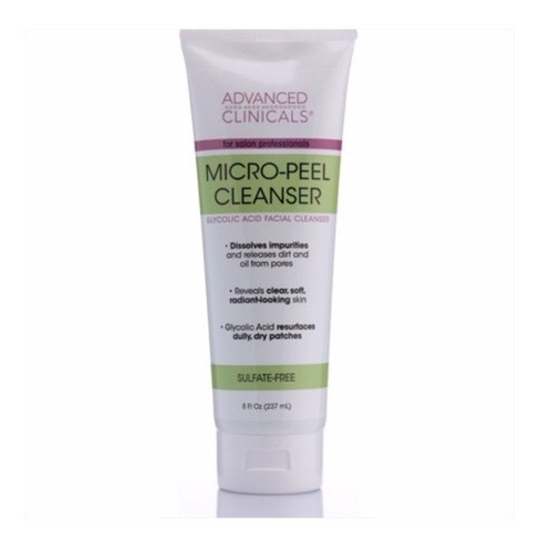 Advanced Clinicals Glycolic Acid Facial Cleanser