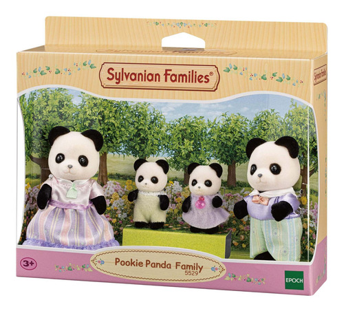 Sylvanian Families Familia Panda Pookie Juguete Infantil Ax®