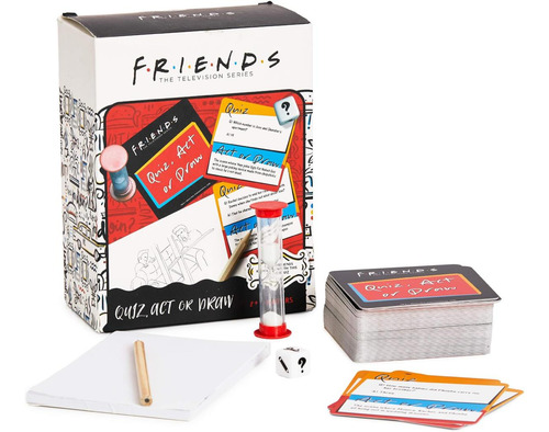 Paladone Friends Tv Show Quiz Act O Draw Game - Mercancía Of