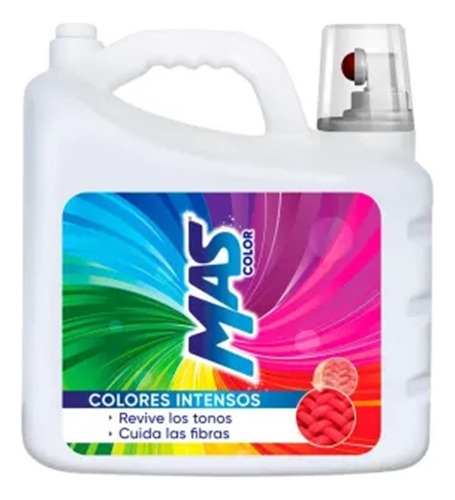 Detergente Para Ropa Líquido Más Color Botella 10 l