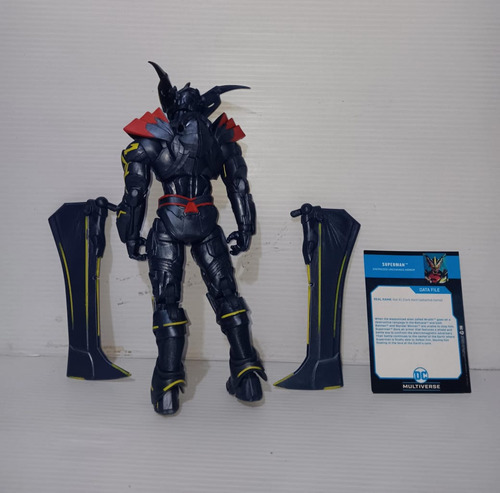 Dc Mcfarlane Superman Energized Unchained Armor Gold Label (Usado)