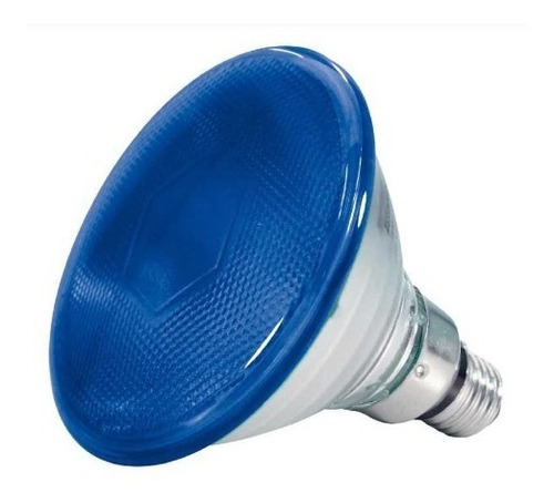 Lampada Halogena Par38 100w 127v E-27 Cor Azul Empalux