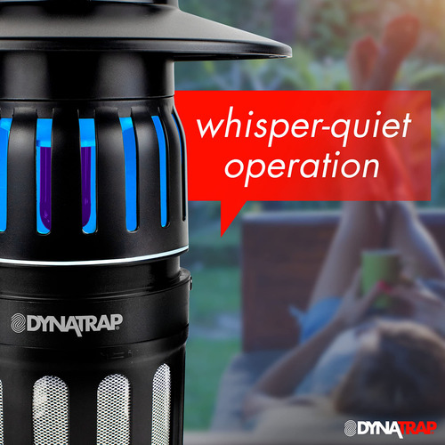 Dynatrap Trampa Para Insectos Al Aire Libre Con Luz Uv Repelente De Mosquitos, Piedra, Piedra, 1/2 Acre