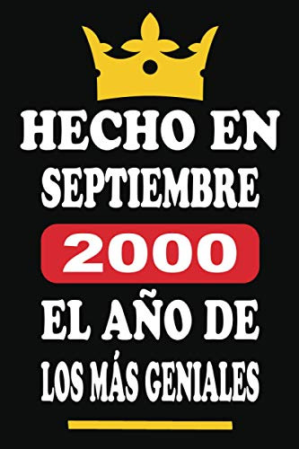 Hecho En Septiembre 2000 El Año De Los Mas Geniales: Libro D