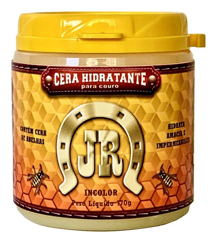 Imagem 2 de 10 de Kit Hidratante De Couro Jr: Óleo De Amêndoas + Cera Jr