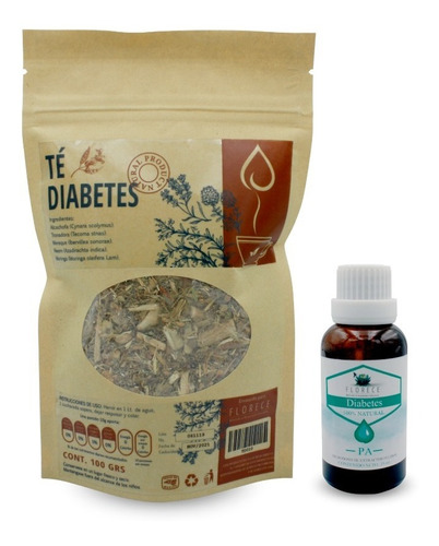 Paquete 1 Té Diabetes 100 Y 1 Microdosis Diabetes Florece