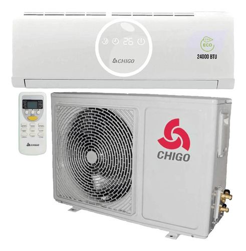 Aire Acondicionado Chigo Alta Eficiencia 24000btu / 220v