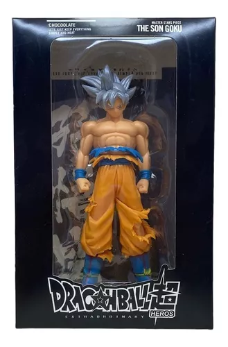 Brinquedo Boneco Goku Instinto Superior Cabelo Cinza Promoçã