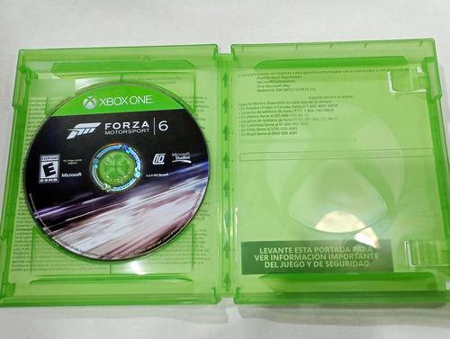 Forza Motorsport 6 Xbox One Juego Físico (Usado)
