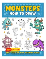 Comprar Libro: Cómo Dibujar Monstruos: Guía Paso A Paso Para Dibujar