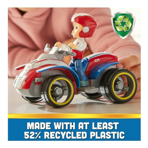 Paw Patrol, Vehículo Básico Sustentable Ryder, Vehículo