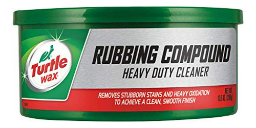 Cuidado De Pintura - Turtle Wax T-230a Compuesto Para Frotar