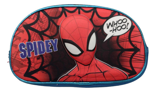 Cartuchera Spiderman 2 Cierres 3d Original Armonyshop