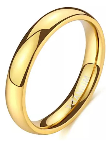 Anel Aliança 4mm Ouro Tungstênio Garantia Noivado Casamento