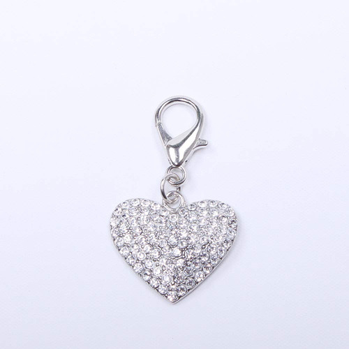 Sks Pet Tm Perro Gato Bling Corazón Completo Diamantes De I