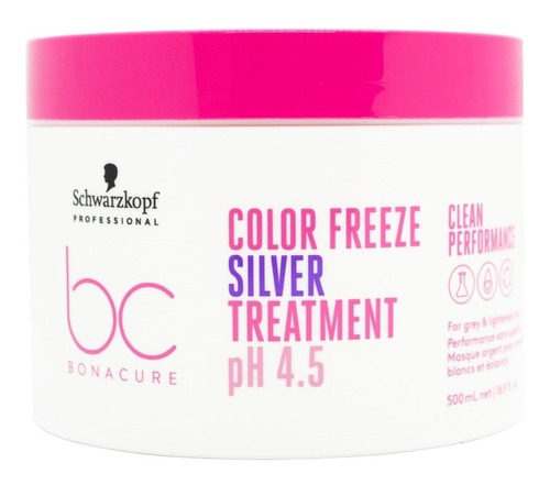 Schwarzkopf Color Freeze Silver Máscara Matizadora 500ml 6c