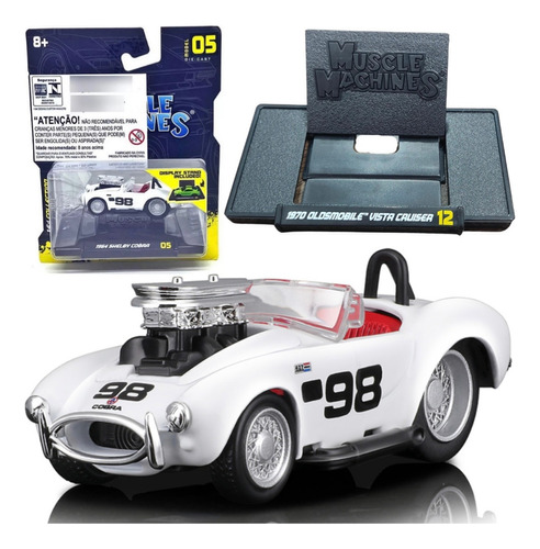 Shelby Cobra 1964 1:64 Muscle Machines Maisto