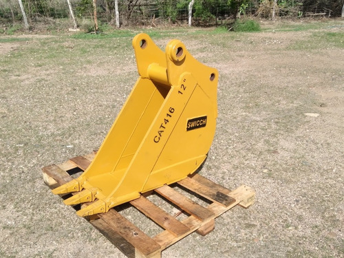 Bote De 12 Pulgadas Para Retroexcavadora Caterpillar 416c