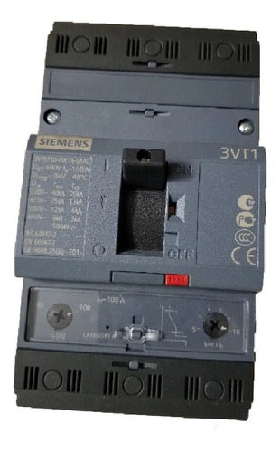 Breaker Automático Siemens Conmutación 3vt1710-2da36-0aa0