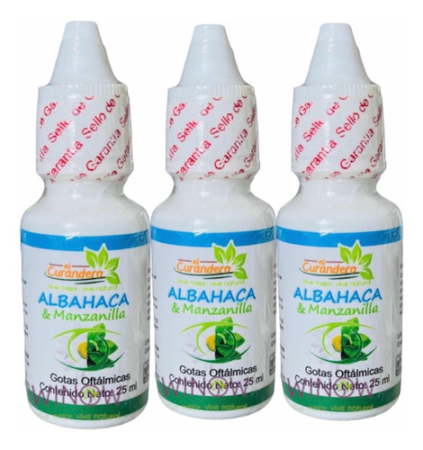 3 Gotas De Albahaca Con Manzanilla Con Envío