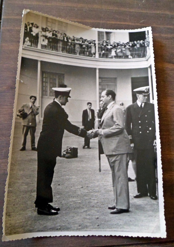 Fotografia 1946 Escuela Naval Armada Luis Batlle Berres