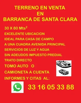 Terreno en venta