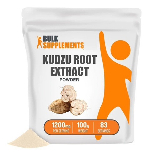 Bulk Supplements | Extracto Raíz Kudzu | 100g | 83 Servicios