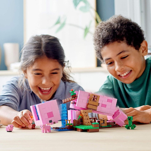 Lego Minecraft 21170- La Casa-cerdo(490 Piezas)