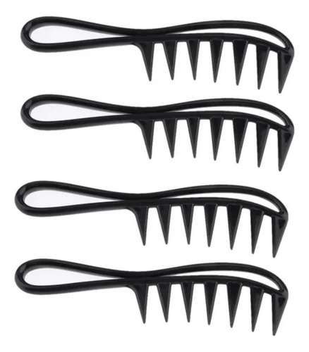 4 Peine Profesional Para El Pelo De Aceite Para Hombre