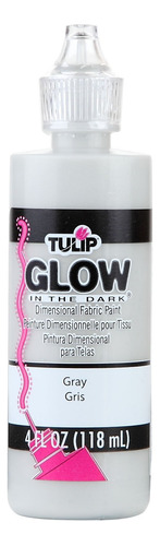 Tulip Pintura Dimensional Para Tela 29021 Dfpt 4 Onzas, Gris