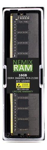 Memoria Servidor Sin Búfer 16 Gb (1 X 16 Gb) Ddrmhz Pcecc V