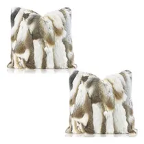 Comprar Entua Natural Fur Show Pillow Covers Case De Almohada De De