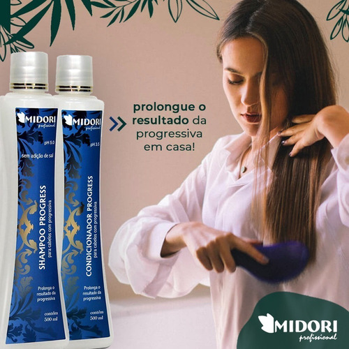 Shampoo Progress Pós Progressiva 500ml - Midori Profissional