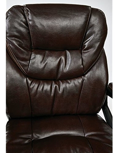 Silla De Oficina Ajustable Para Gerente De Piel Sintetica D