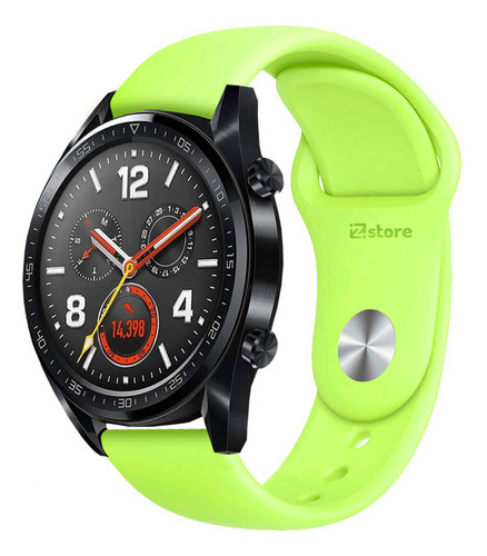 Correa Compatible Huawei Watch Gt Verde Limon Broche 20m