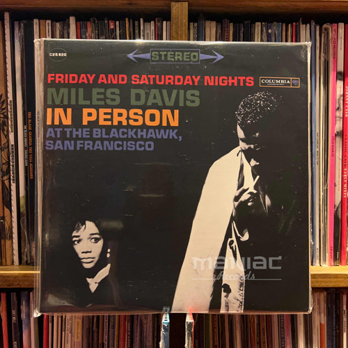 Miles Davis In Person Friday & Saturday Nights At Blackhawk