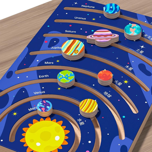Rompecabezas , Planetas, Solar, Juguete, Actividades