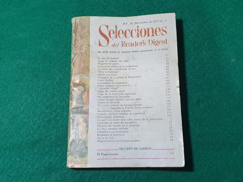 Revista Selecciones 1973 Cat Lili Ledy Aventureros Concorde