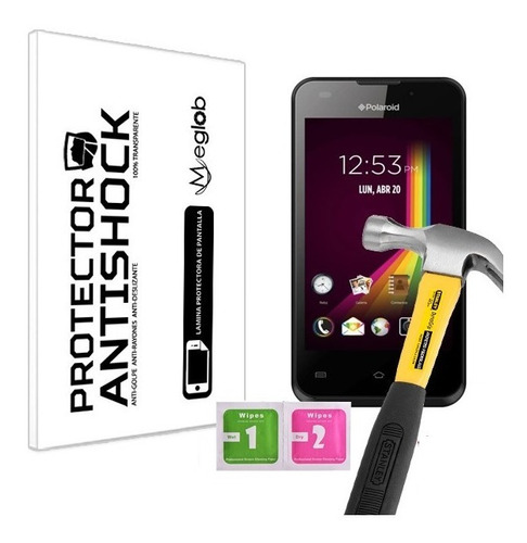 Protector De Pantalla Antishock Polaroid Turbo 401