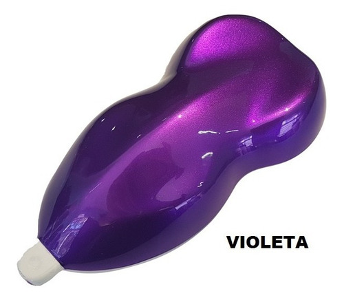 Imagen 3 de 3 de Barniz Candy Color Violeta X 1 Lt.
