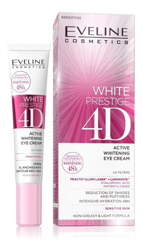 White Prestige4d Crema Para Ojos Aclarante Antimanchas