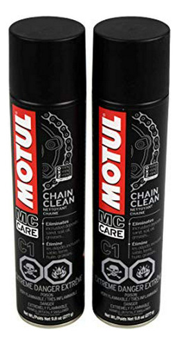 Motul 103243 C1 Chain Clean O, X & Z-ring Compatible 400ml-9
