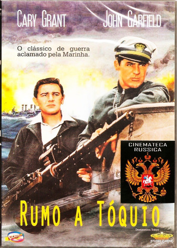 Dvd Rumo A Tóquio, Com Cary Grant E John Garfield 1943 +