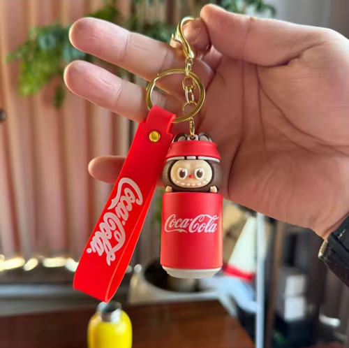 Figura Labubu Colgante Coca Cola Caja Sorpresa 12 Piezas