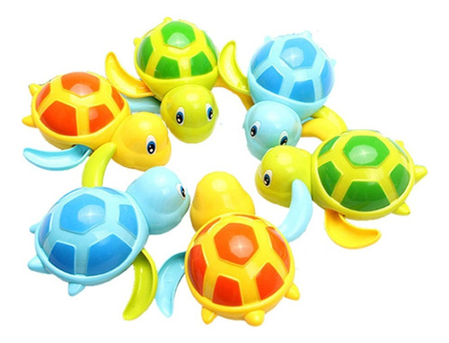 Z 5 Piezas De Baño Juguetes De Bebé Lindo Tortuga Agua De X